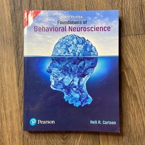Pearson Foundations of Behavioral Neuroscience 9th Edition Neil R. Carlson